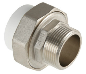 Згін американка із зовнішнім різьбленням 63x2' ппр/латунь, VALTEC